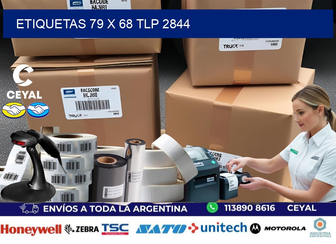 ETIQUETAS 79 x 68 TLP 2844