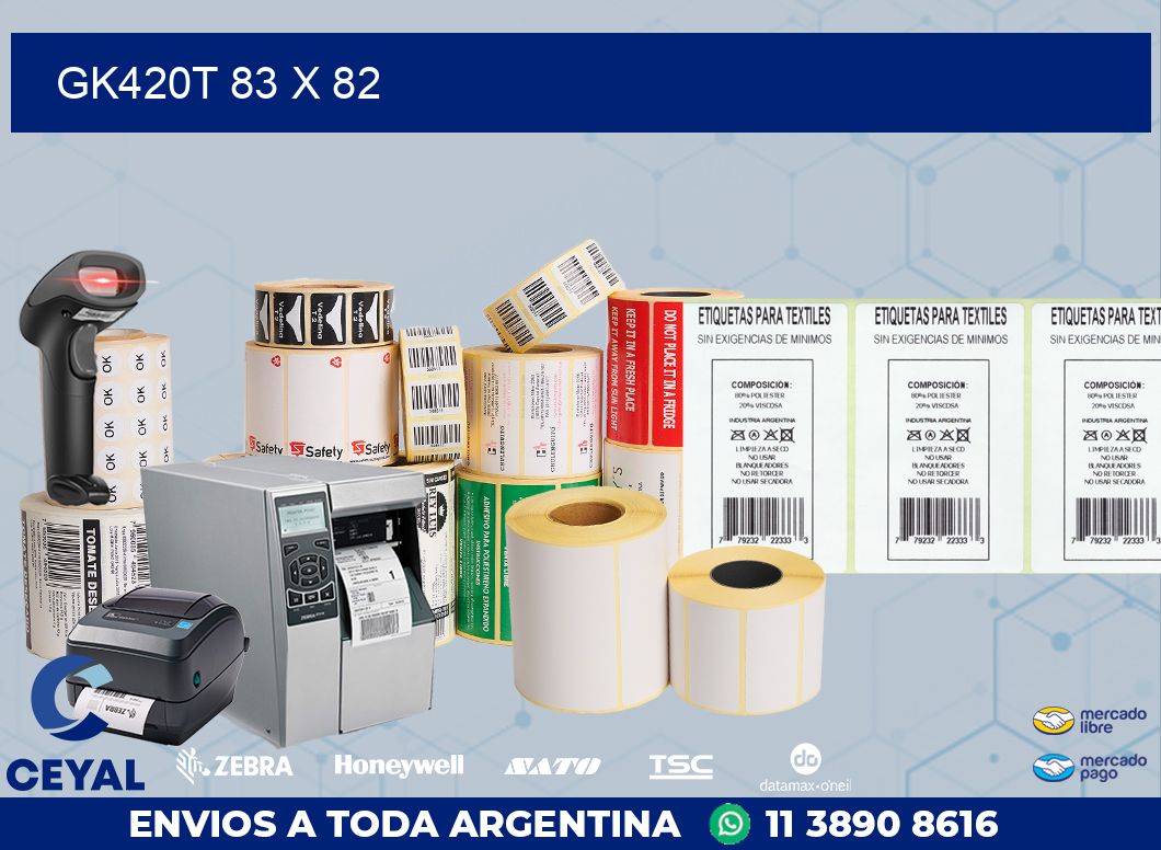 GK420T 83 x 82