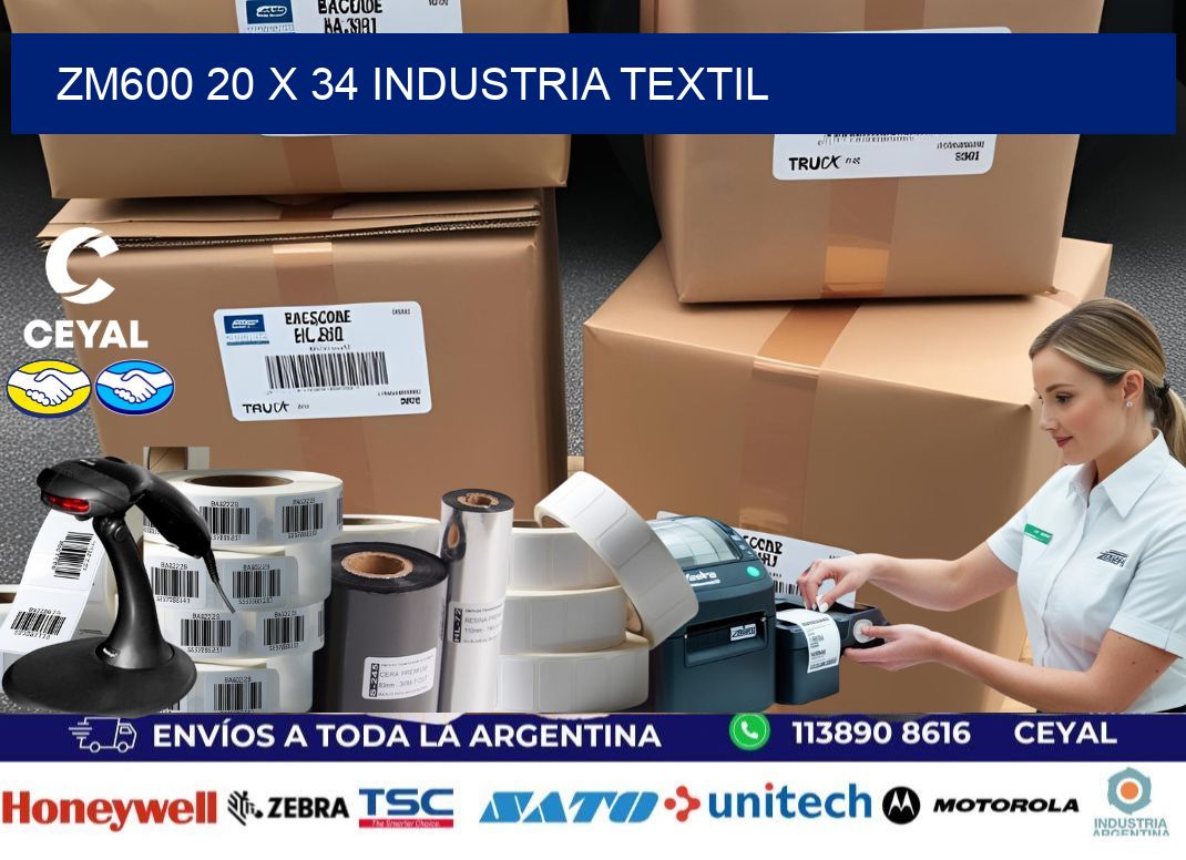 ZM600 20 x 34 INDUSTRIA TEXTIL