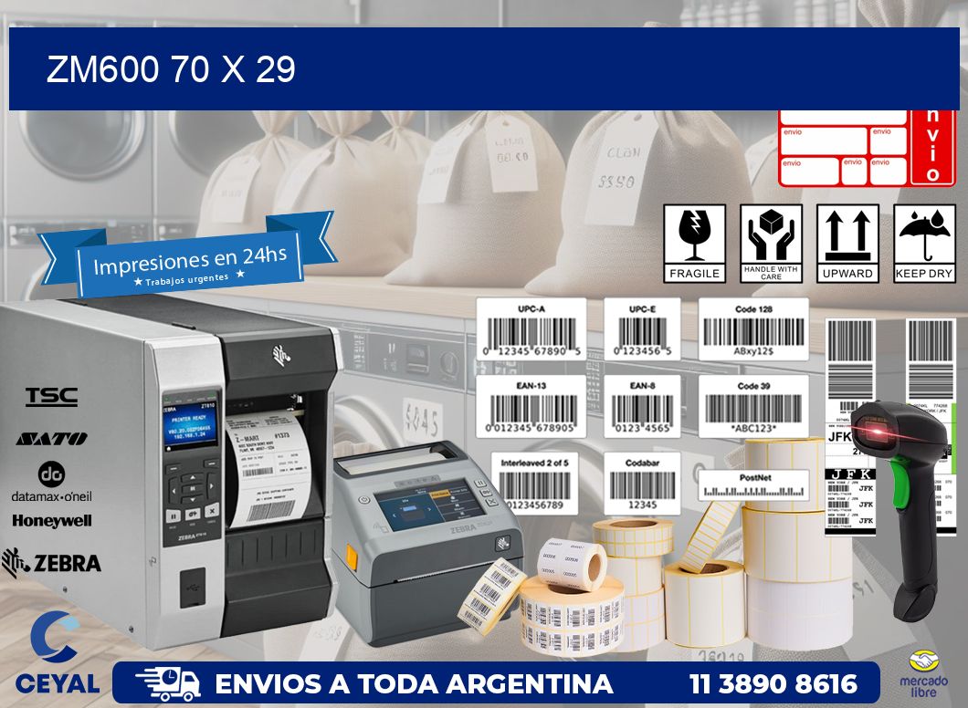 ZM600 70 x 29