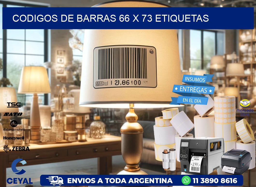codigos de barras 66 x 73 etiquetas