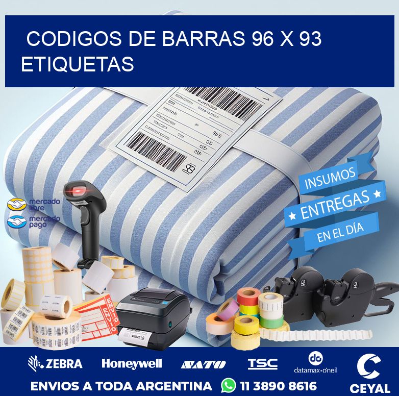 codigos de barras 96 x 93 etiquetas