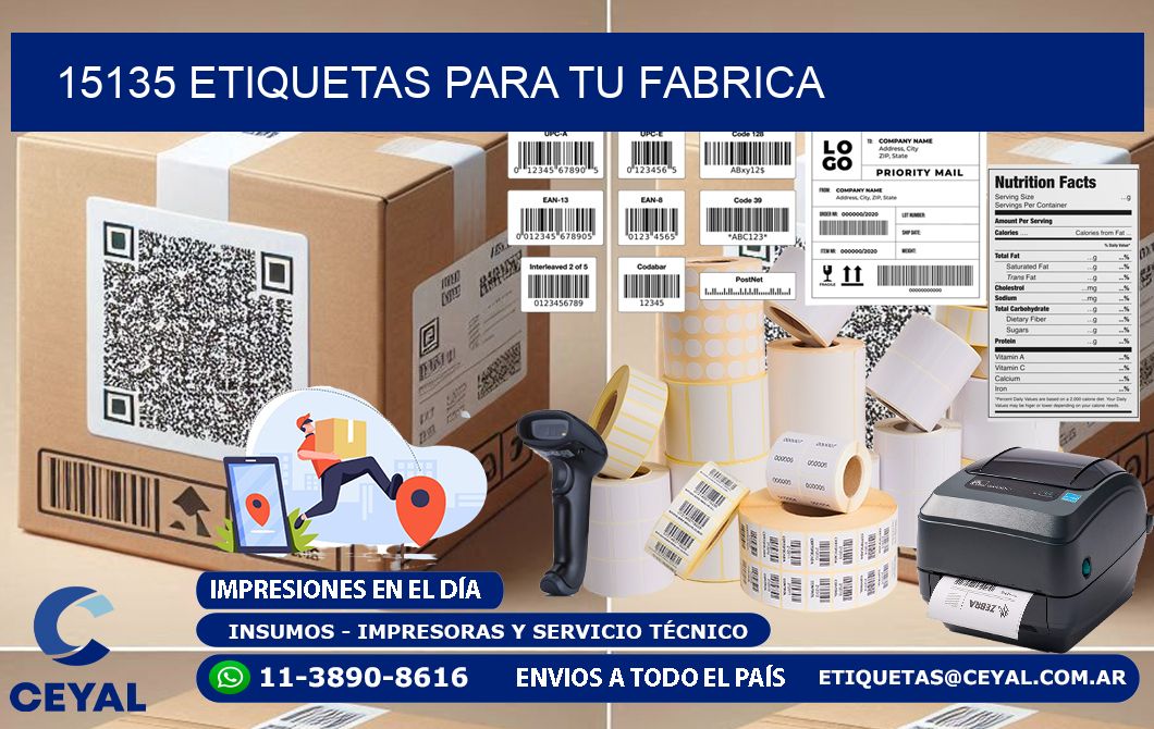 15135 etiquetas para tu fabrica