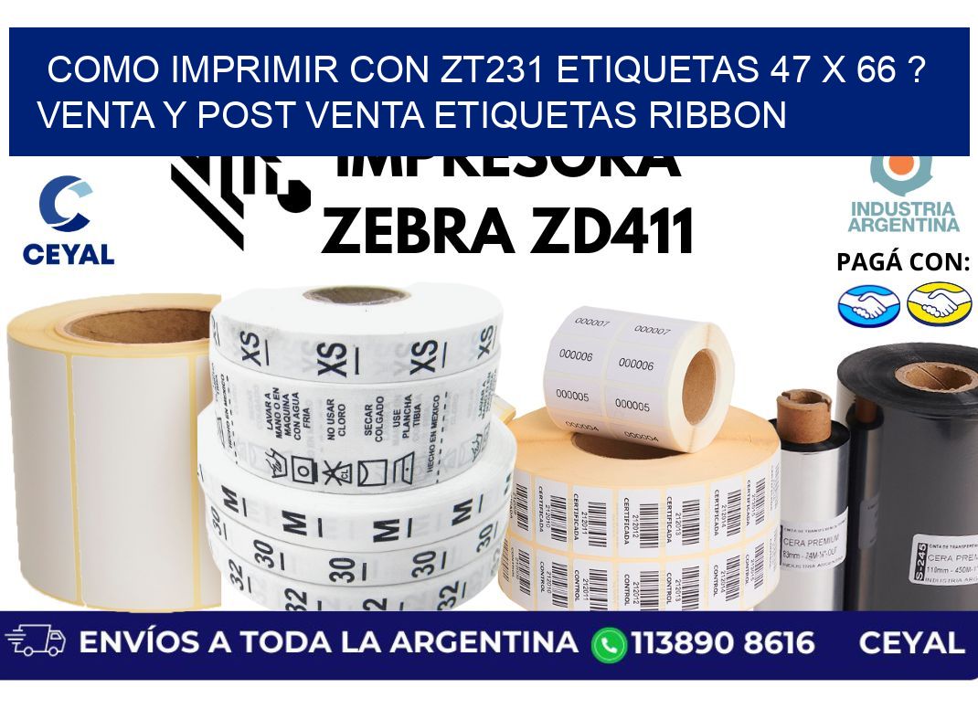 como imprimir con zt231 etiquetas 47 x 66 ? Venta y post venta etiquetas ribbon