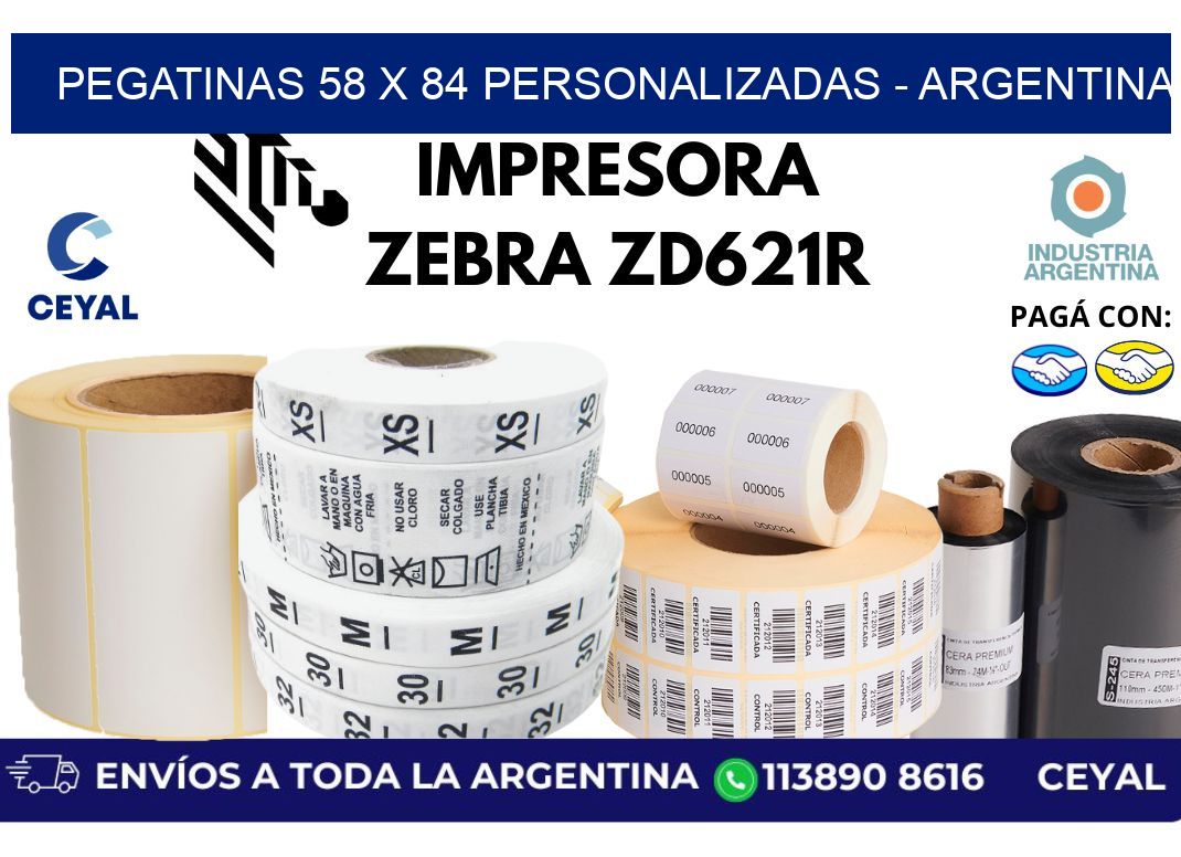 pegatinas 58 x 84 personalizadas – Argentina