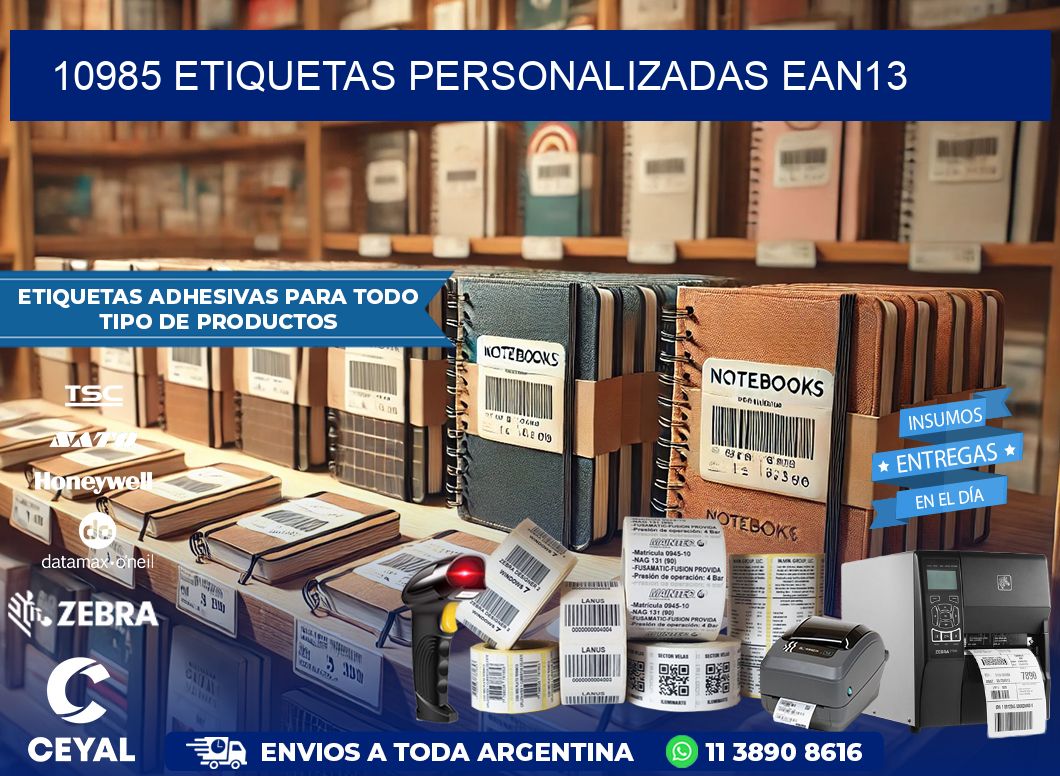 10985 Etiquetas personalizadas ean13