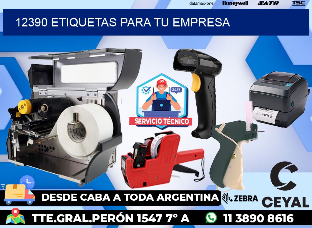 12390 etiquetas para tu empresa