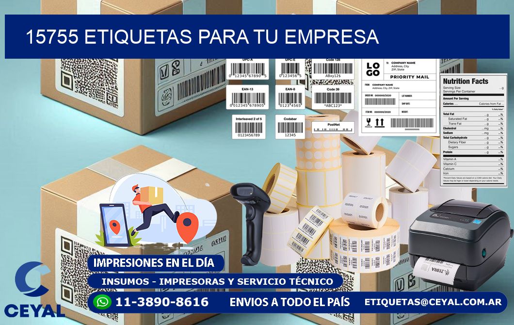 15755 etiquetas para tu empresa