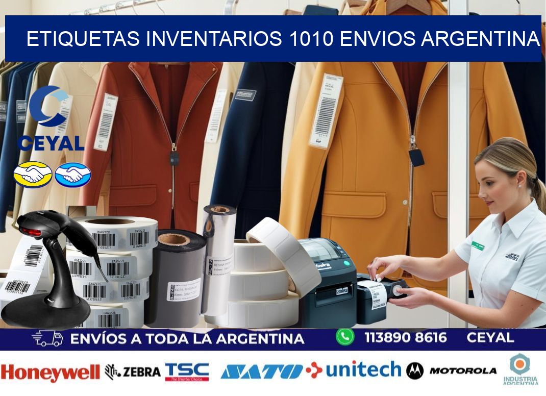 etiquetas inventarios 1010 ENVIOS ARGENTINA