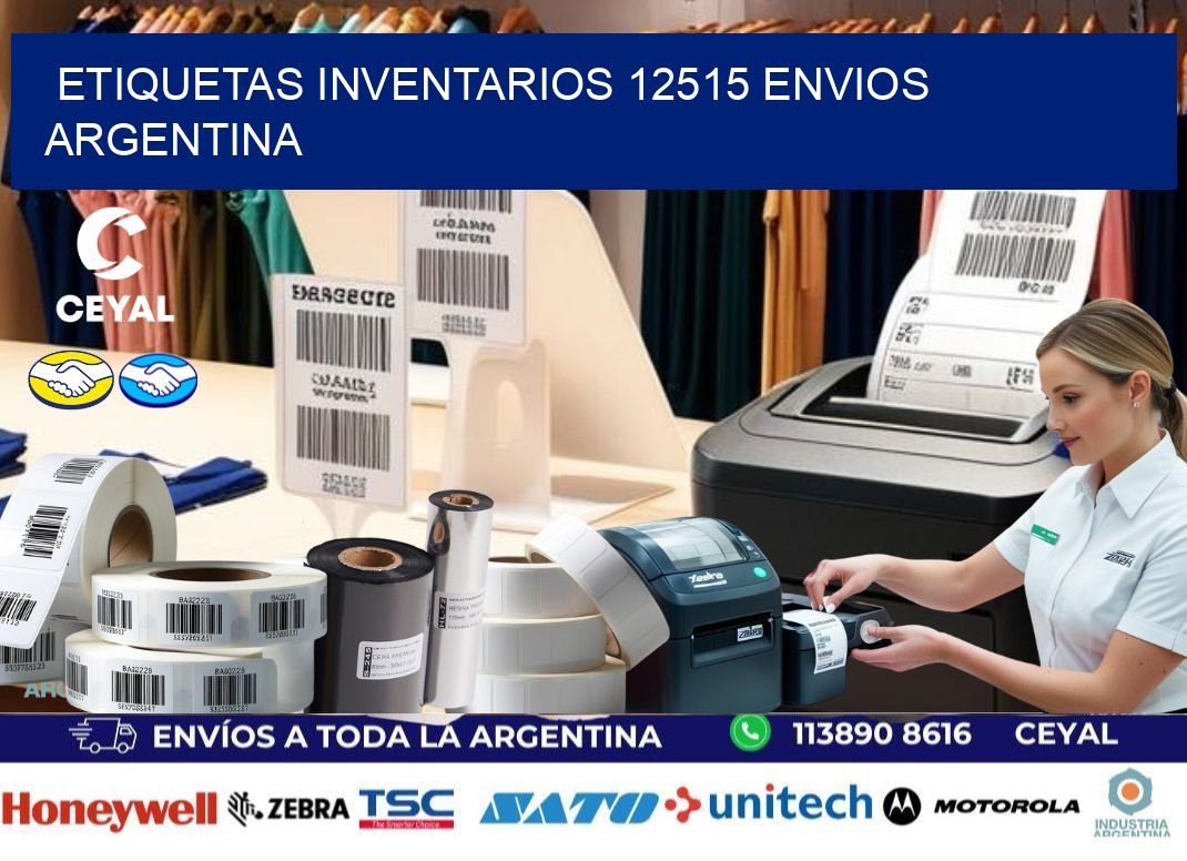 etiquetas inventarios 12515 ENVIOS ARGENTINA