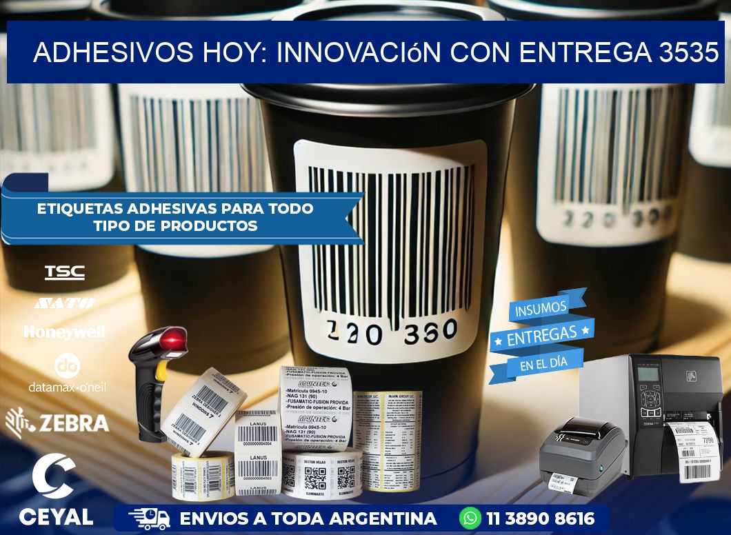 Adhesivos Hoy: Innovación con Entrega 3535
