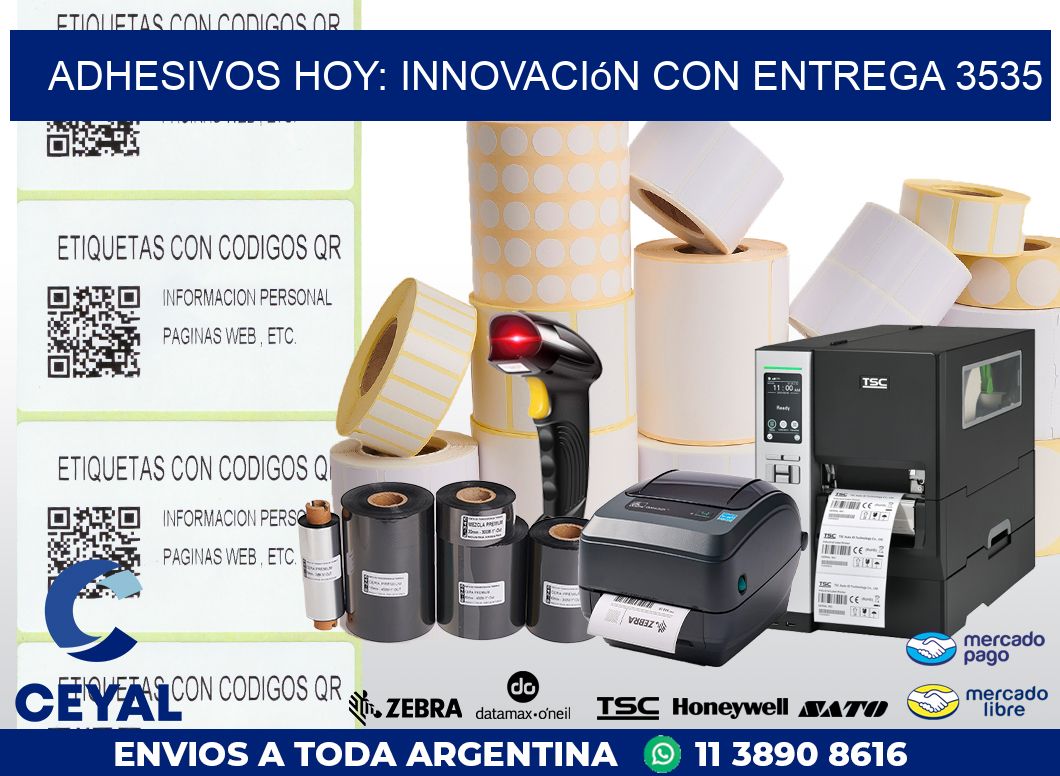 Adhesivos Hoy: Innovación con Entrega 3535