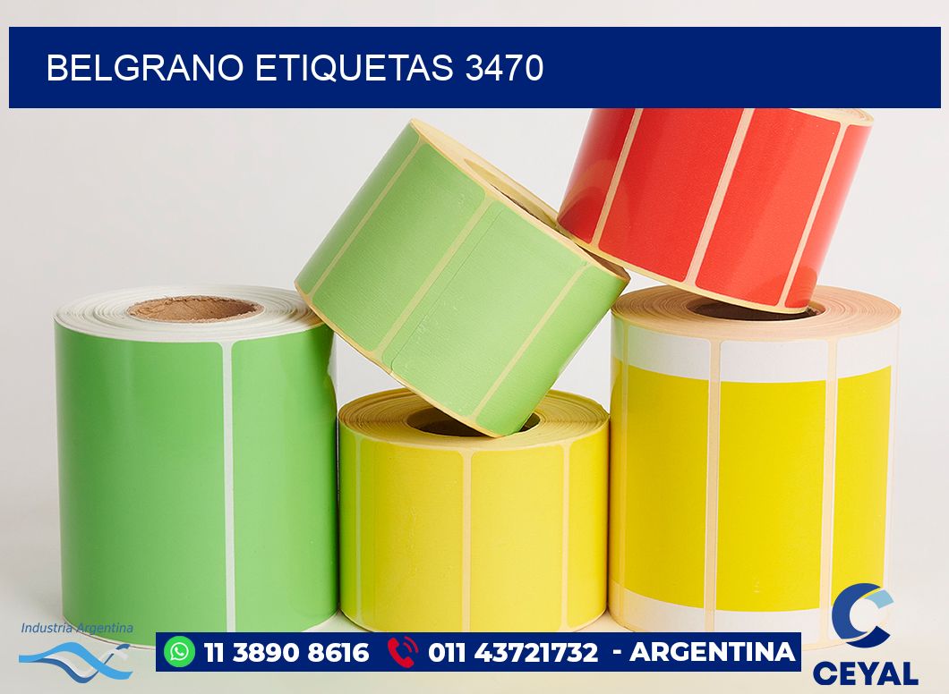Belgrano etiquetas 3470