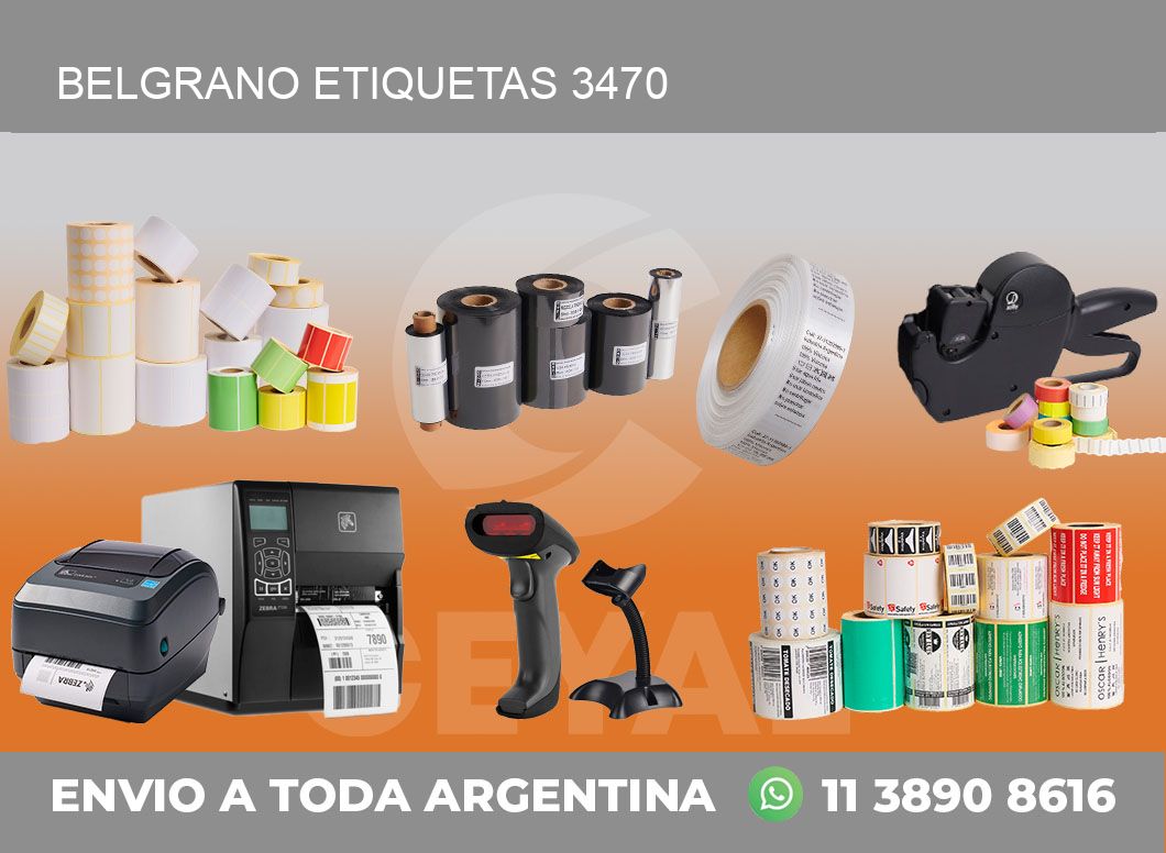 Belgrano etiquetas 3470