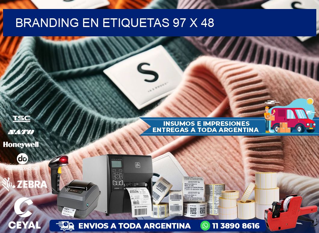 Branding en etiquetas 97 x 48