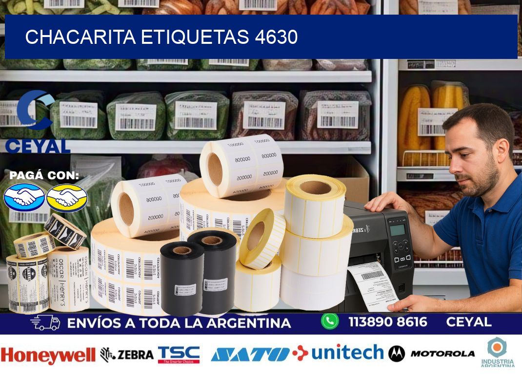Chacarita etiquetas 4630