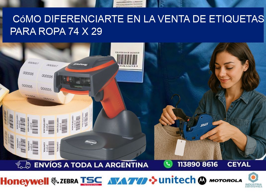 Cómo Diferenciarte en la Venta de Etiquetas para Ropa 74 x 29