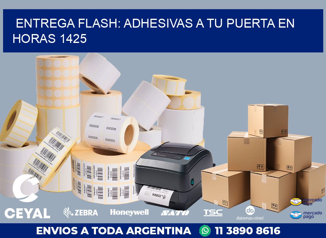 Entrega Flash: Adhesivas A Tu Puerta en Horas 1425