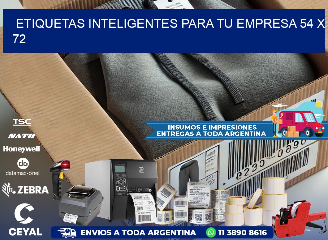 Etiquetas inteligentes para tu empresa 54 x 72