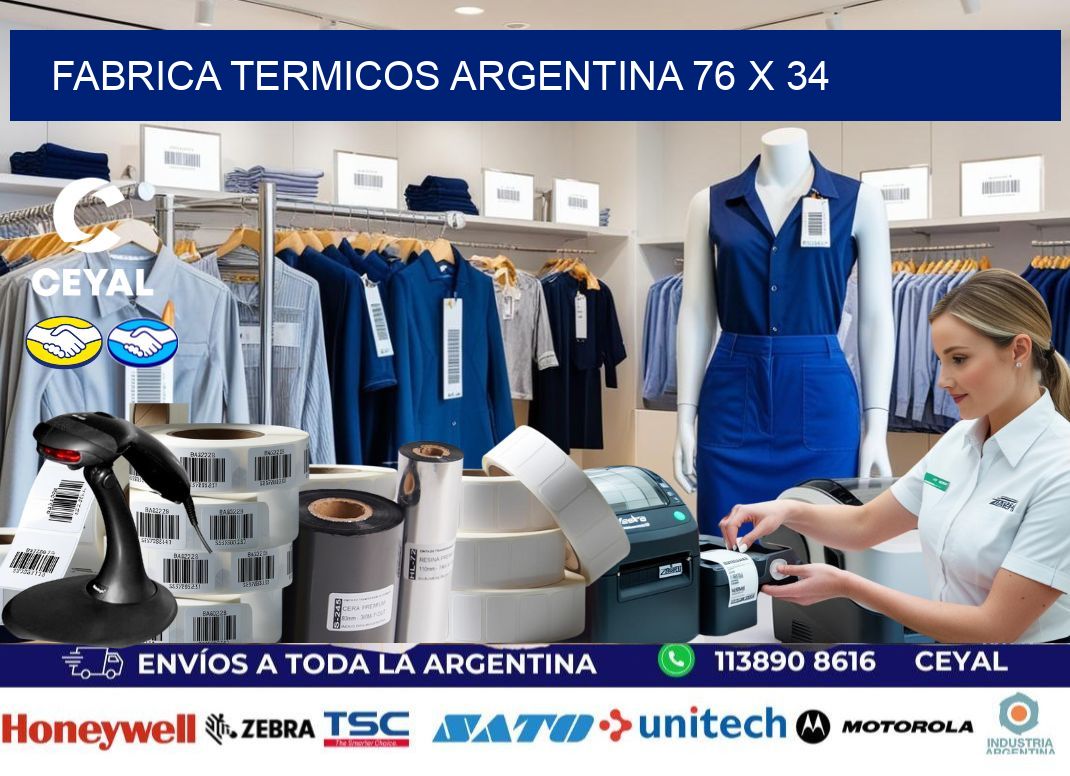 Fabrica TERMICOS ARGENTINA 76 x 34