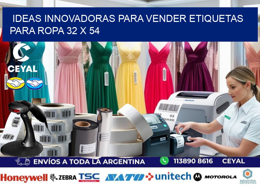 Ideas Innovadoras para Vender Etiquetas para Ropa 32 x 54