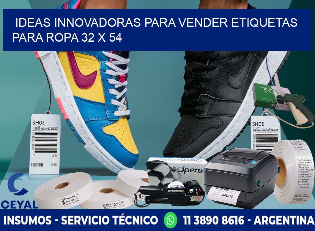 Ideas Innovadoras para Vender Etiquetas para Ropa 32 x 54