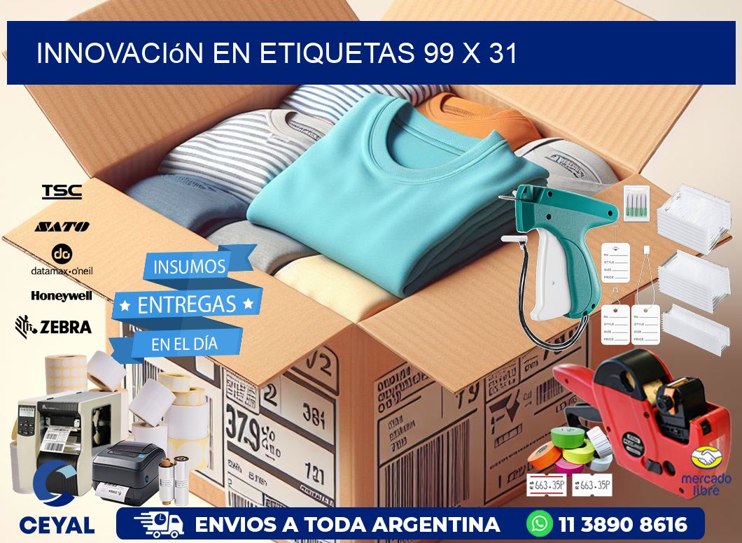Innovación en etiquetas 99 x 31