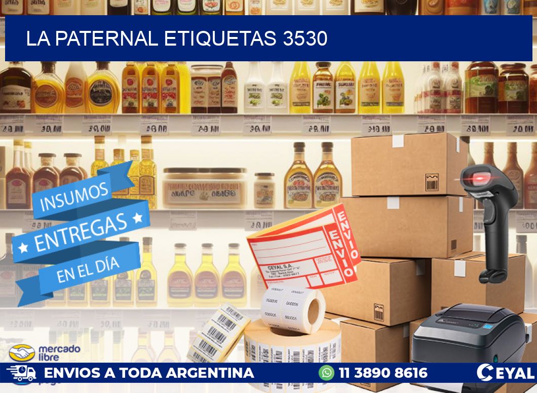 La Paternal etiquetas 3530