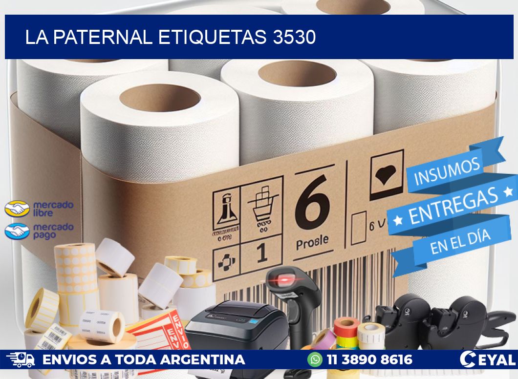La Paternal etiquetas 3530