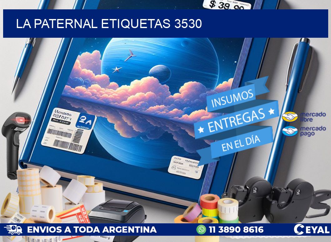 La Paternal etiquetas 3530