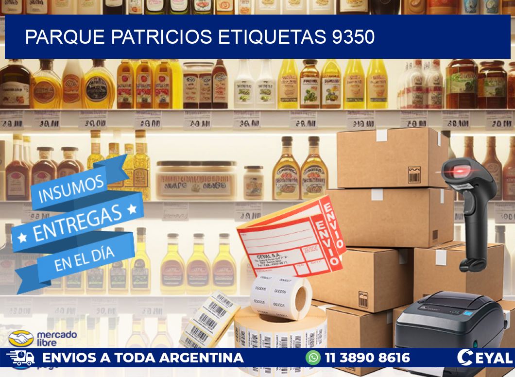 Parque Patricios etiquetas 9350