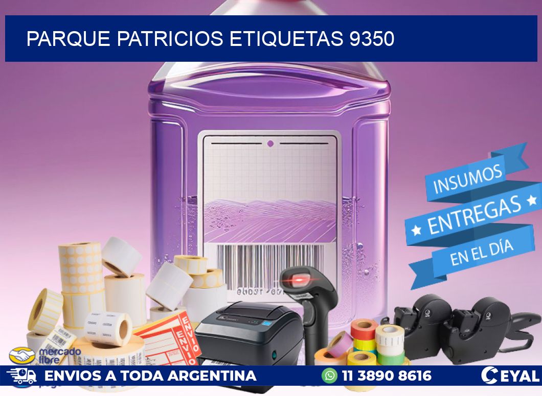 Parque Patricios etiquetas 9350