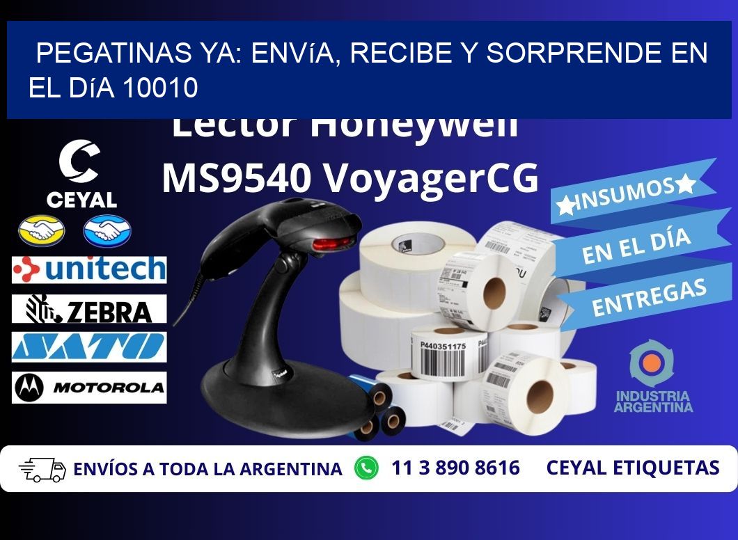 Pegatinas Ya: Envía, Recibe y Sorprende en el Día 10010