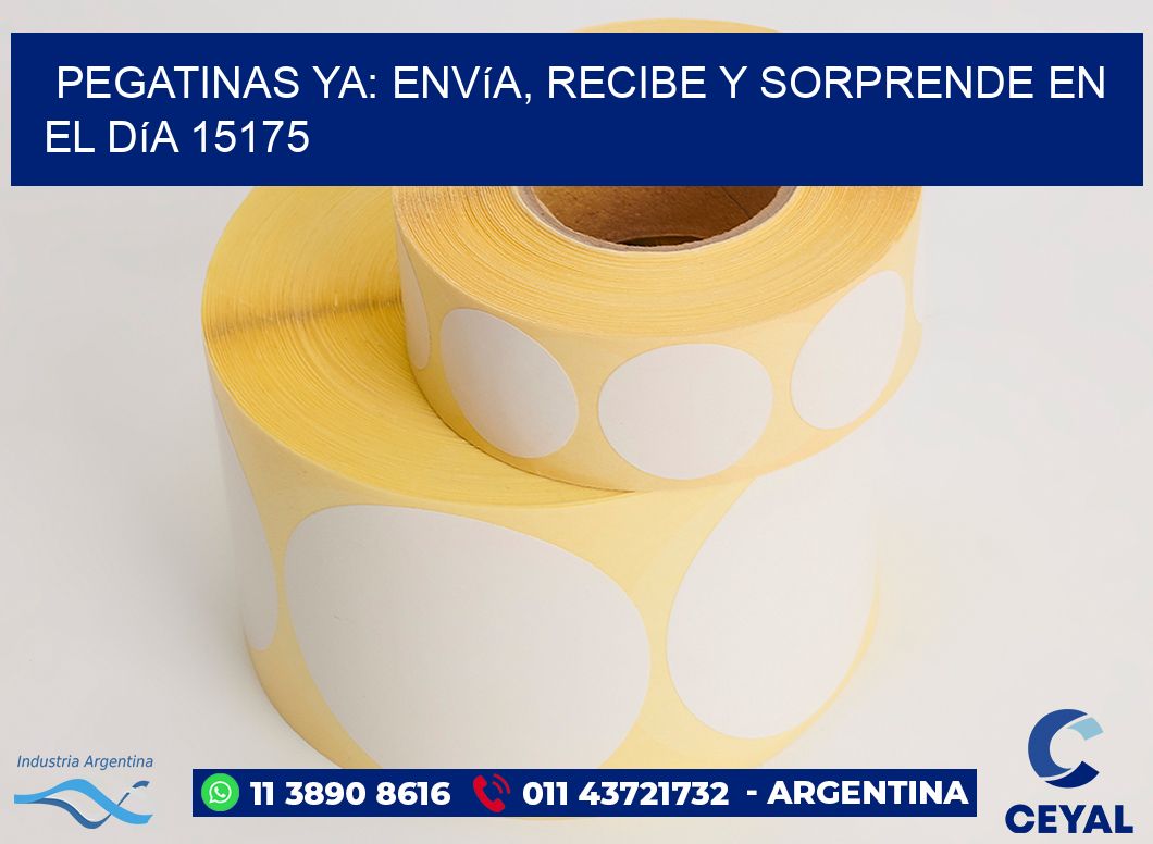 Pegatinas Ya: Envía, Recibe y Sorprende en el Día 15175