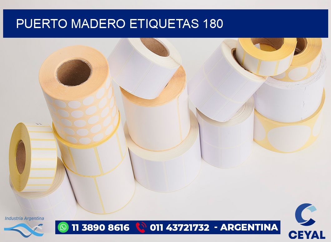Puerto Madero etiquetas 180