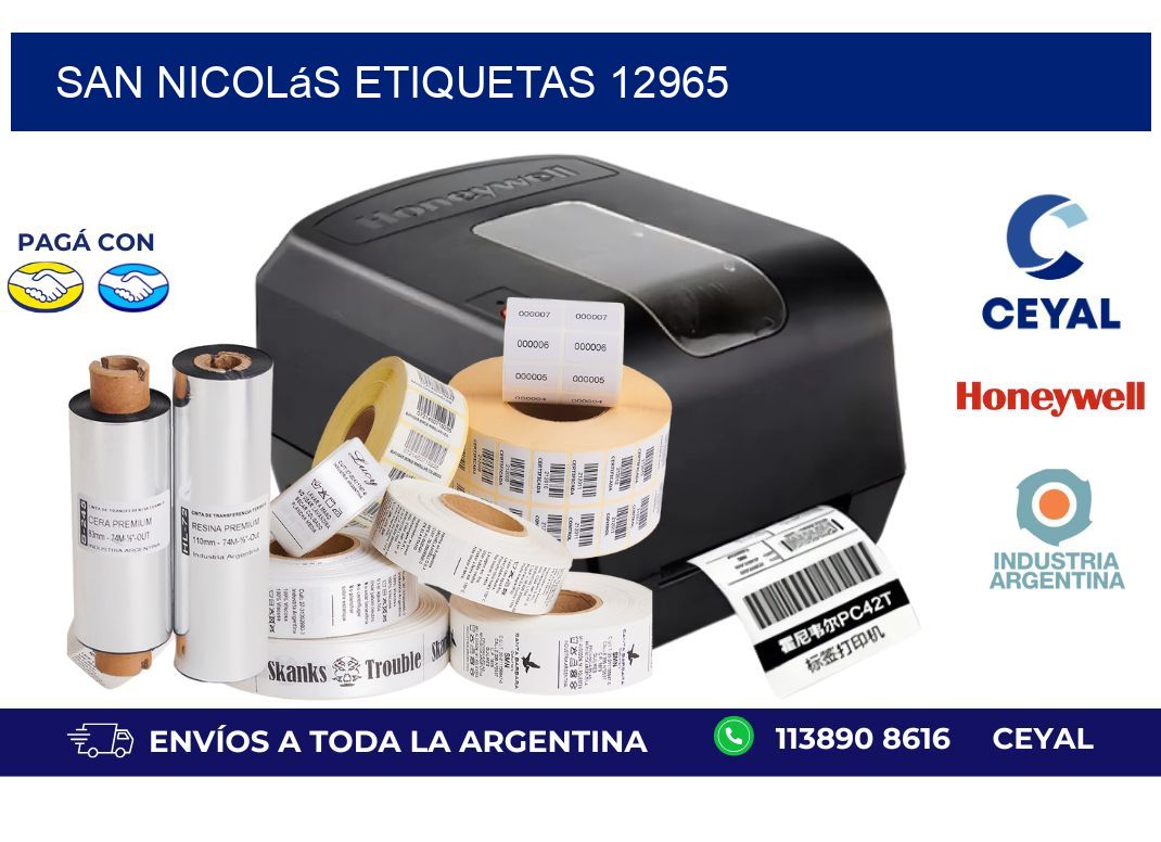 San Nicolás etiquetas 12965