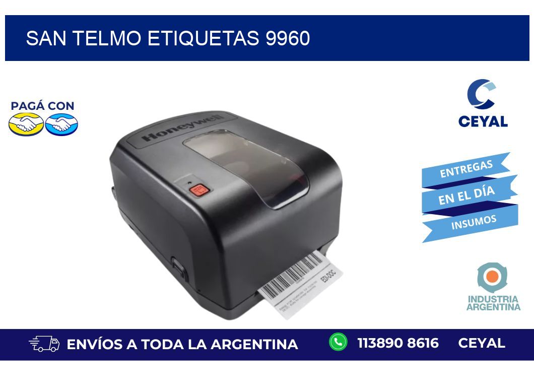 San Telmo etiquetas 9960