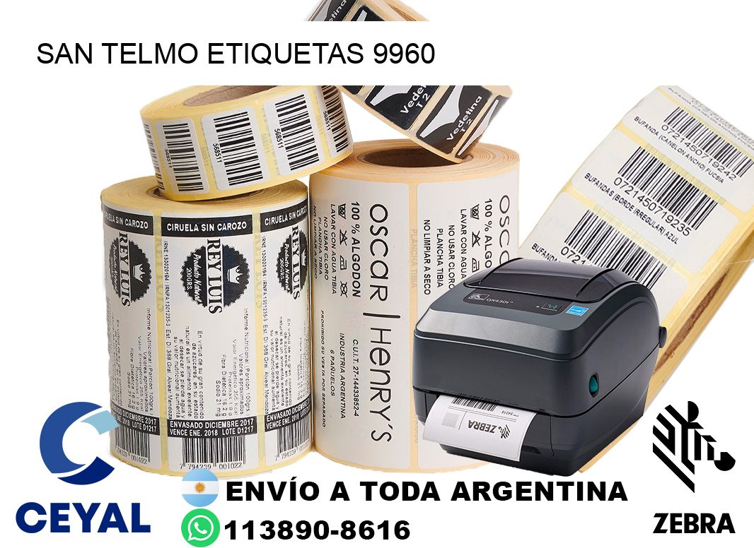San Telmo etiquetas 9960