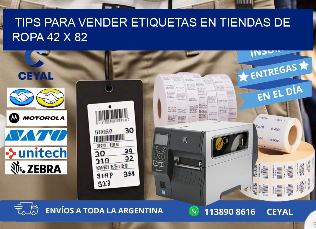 Tips para Vender Etiquetas en Tiendas de Ropa 42 x 82