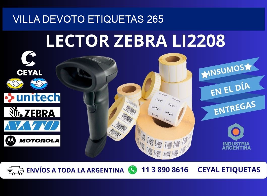 Villa Devoto etiquetas 265