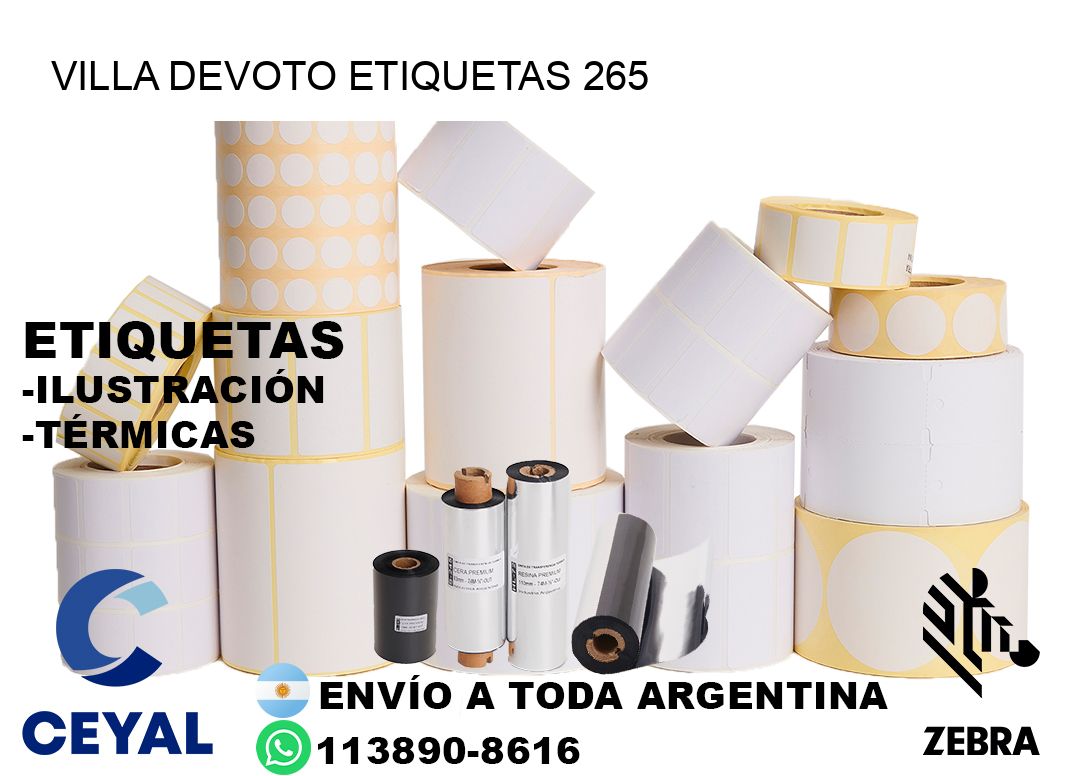Villa Devoto etiquetas 265