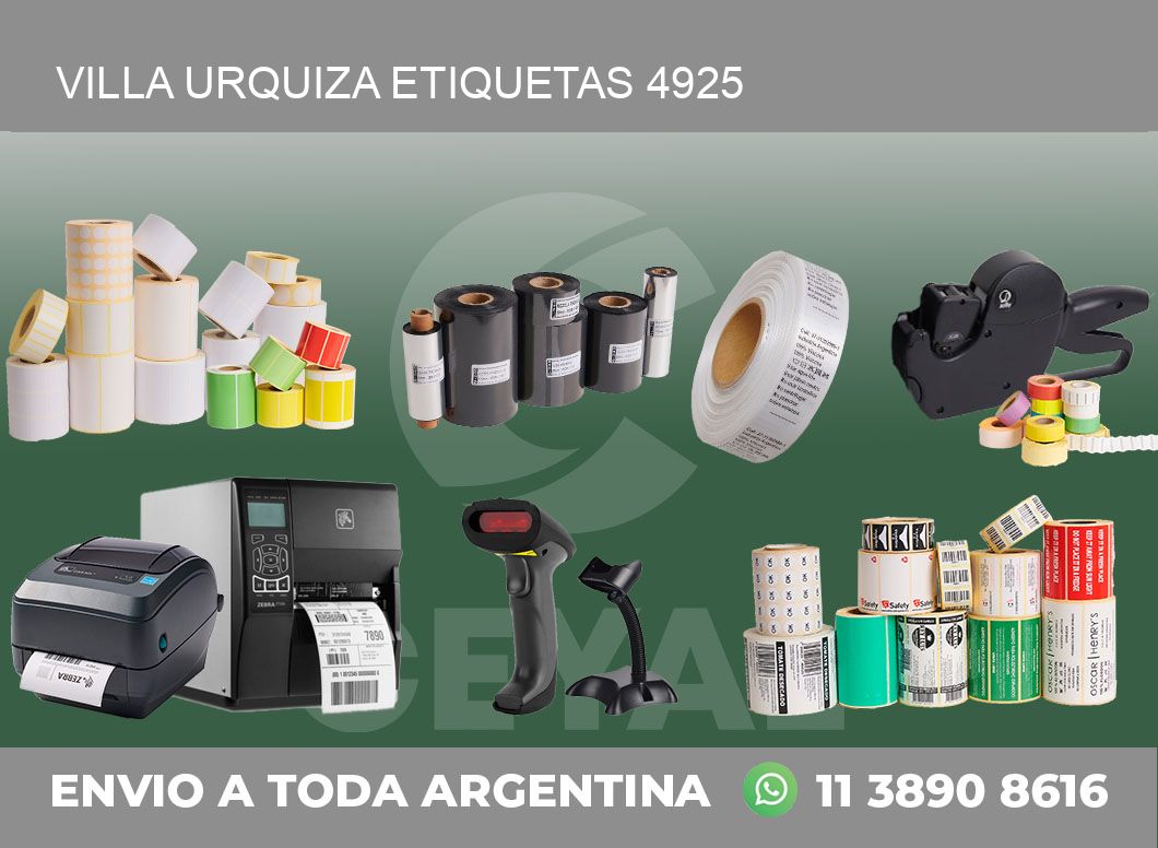 Villa Urquiza etiquetas 4925