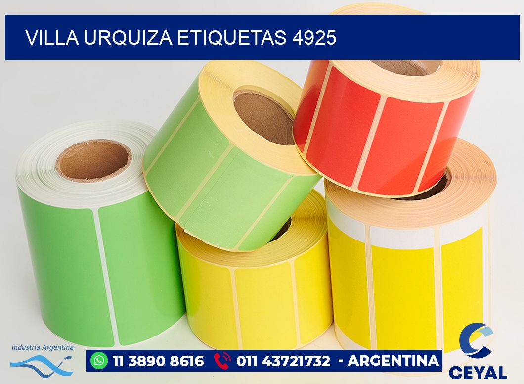 Villa Urquiza etiquetas 4925