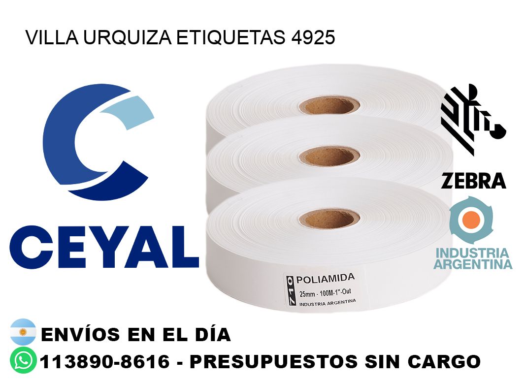 Villa Urquiza etiquetas 4925