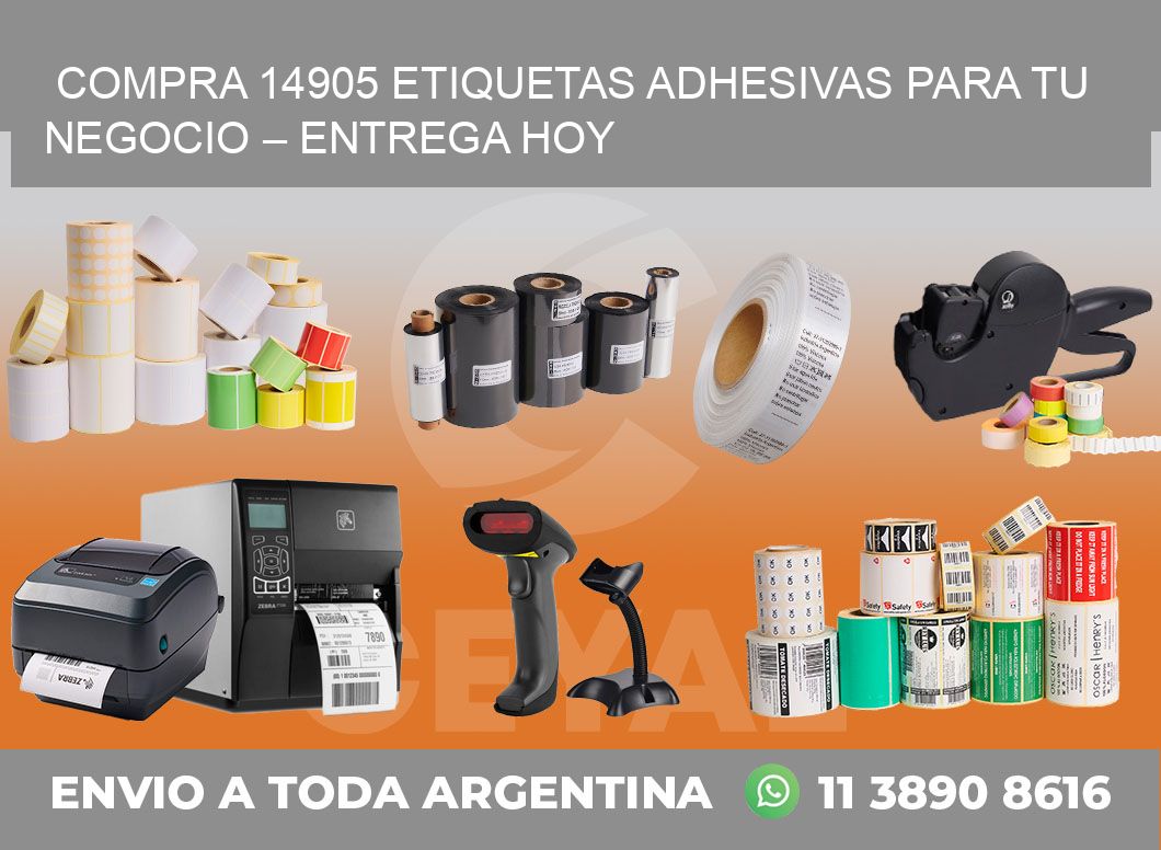 compra 14905 Etiquetas Adhesivas para Tu Negocio – Entrega Hoy