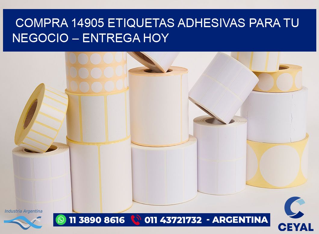 compra 14905 Etiquetas Adhesivas para Tu Negocio – Entrega Hoy