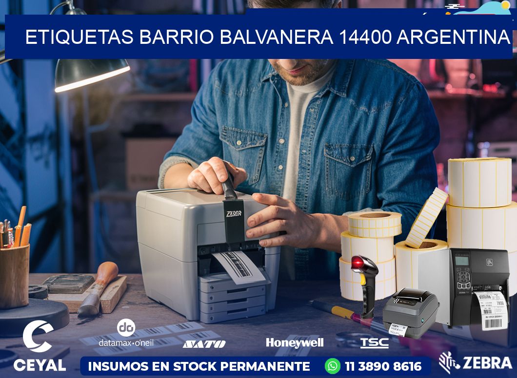 etiquetas barrio balvanera 14400 argentina