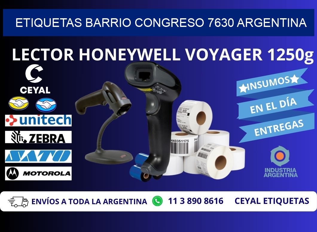 etiquetas barrio congreso 7630 argentina