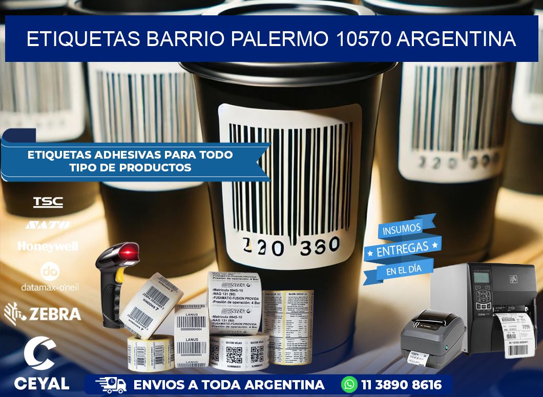 etiquetas barrio palermo 10570 argentina