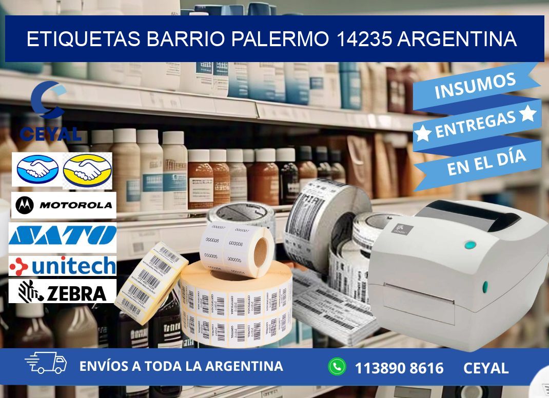 etiquetas barrio palermo 14235 argentina
